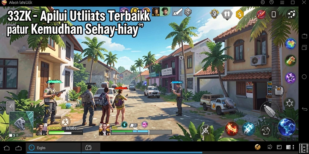 Tampilan utama 33ZK dengan fitur utilitas yang memadai.