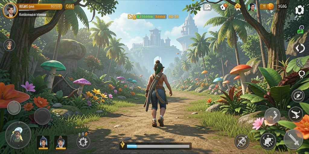 Tampilan gameplay <strong>8G8G</strong> yang penuh warna dan interaktif.