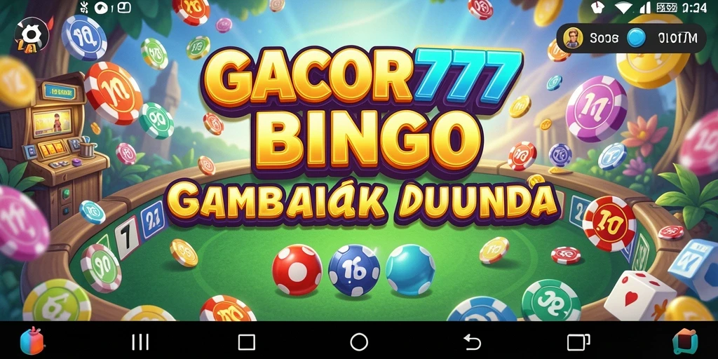 Screenshot gameplay utama GACOR777 yang menampilkan keseruan Bingo.