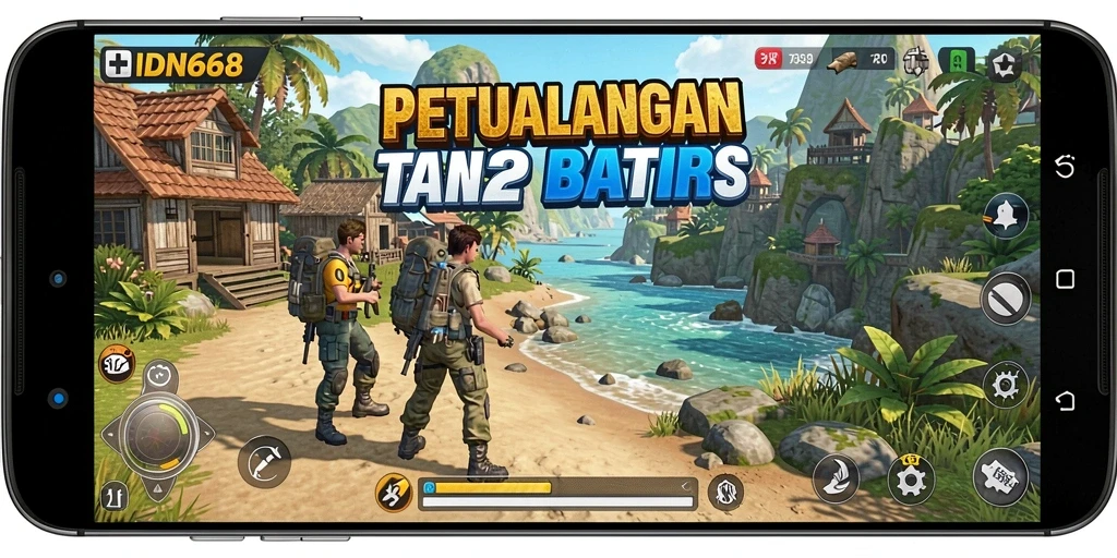 Tangkapan layar gameplay Open World yang menampilkan petualangan epik.