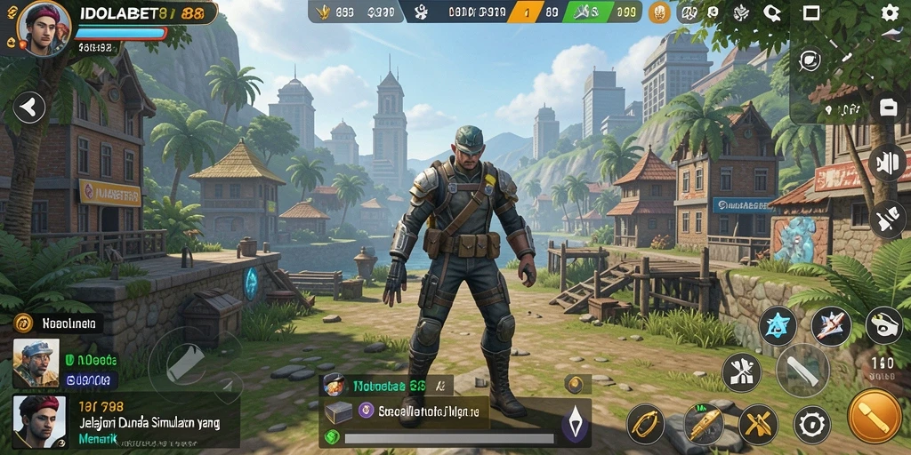 Tampilan gameplay menarik di IDOLABET88 dengan grafis yang memukau.