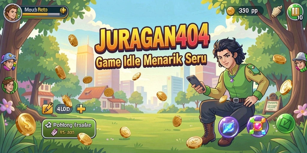 Tampilan gameplay JURAGAN404 yang seru dan menarik.