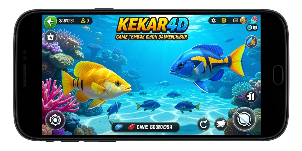 Gameplay seru Tembak Ikan dalam KEKAR4D.