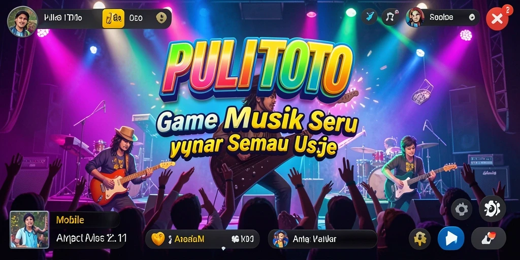 Tampilan gameplay PULITOTO yang seru dan interaktif.