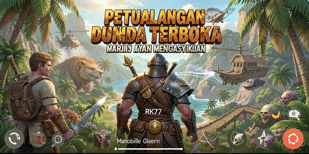 Gameplay seru RK77 dalam dunia Open World yang luas dan bebas.